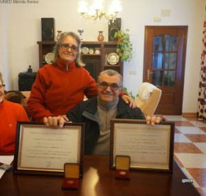 MANUEL CONDE VAZQUEZ Y JUANI ,SU MUJER